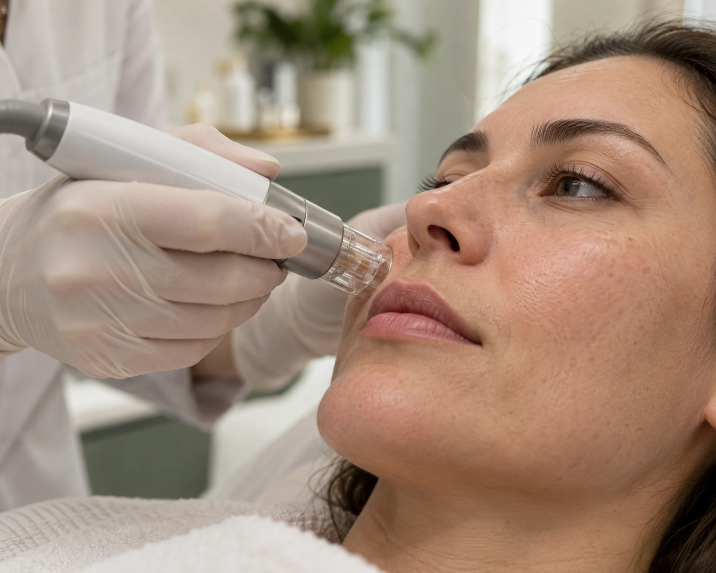 RF Contact During Treatment